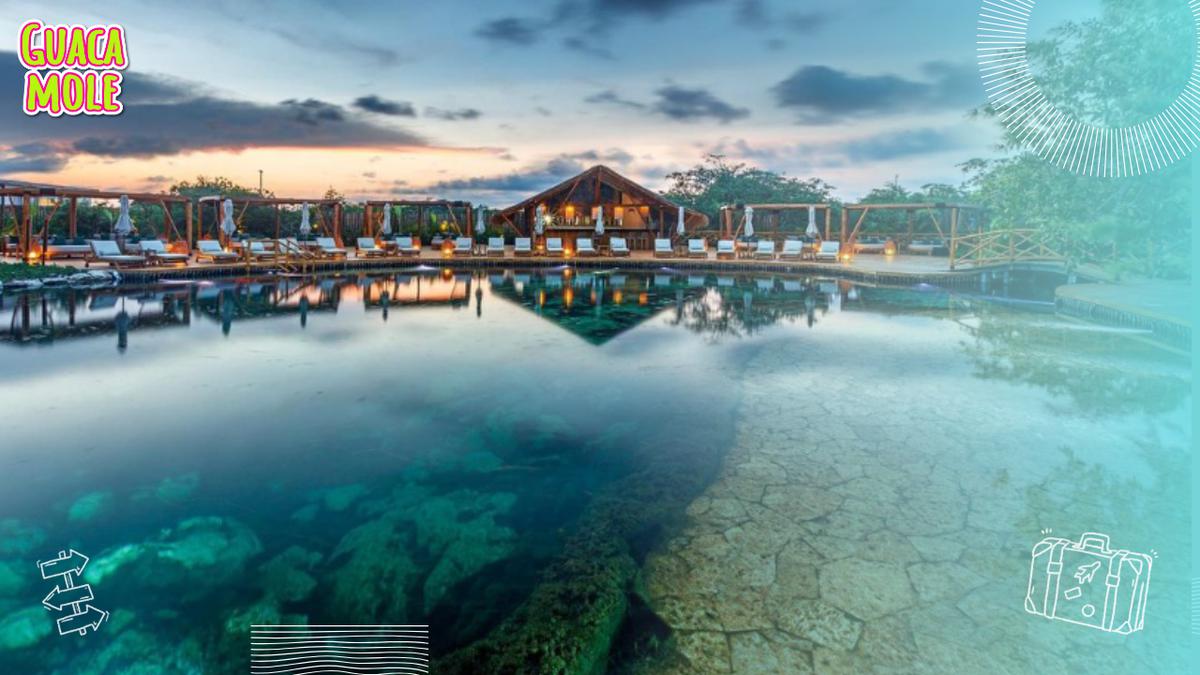 Cenote en Tulum | Un hotel con su propio cenote privado y exclusivo para sus huéspedes (shibaritulum/ Instagram).