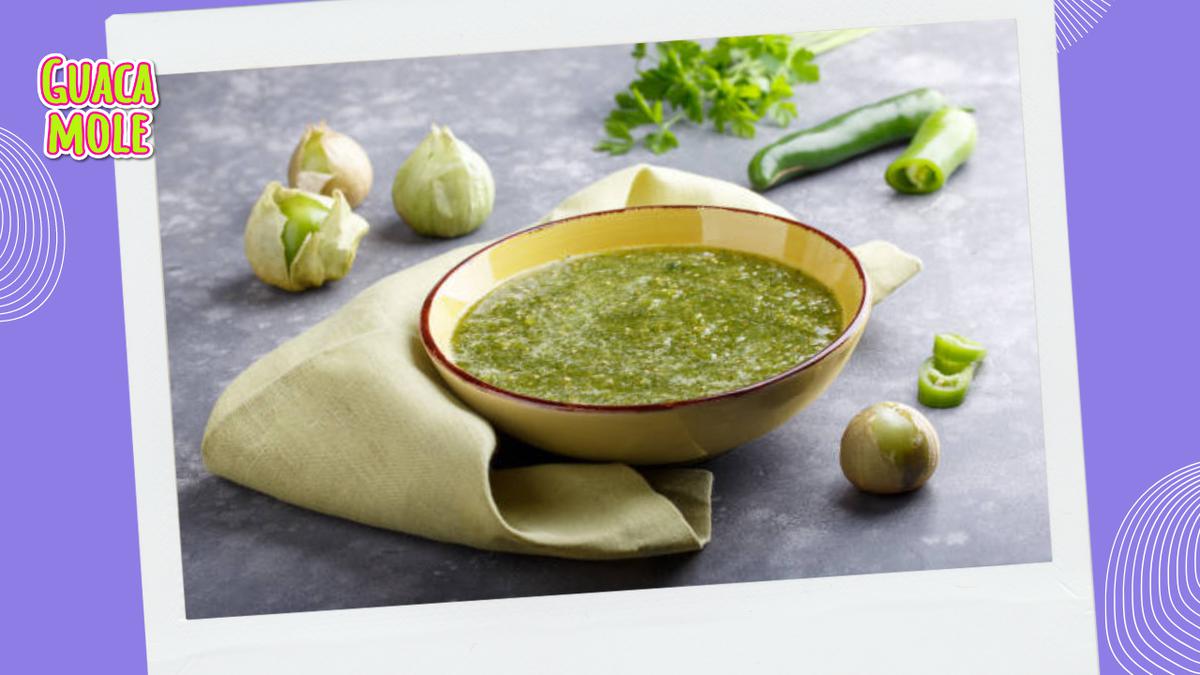 Guacamole sin aguacate | Deja que tus tacos brillen con una salsa verde tipo guacamole que no tiene rival. (Pexels)
