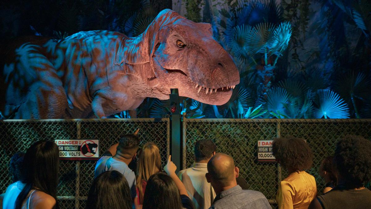 T-Rex Jurassic World | En Jurassic World: The Exhibition podrás observar al temido y enorme T-Rex.(Jurassic World)