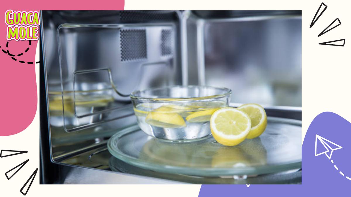 ¡Limpieza sin estrés! Con el poder del limón. | Transforma la limpieza de tu microondas en una tarea fácil. (Pexels)