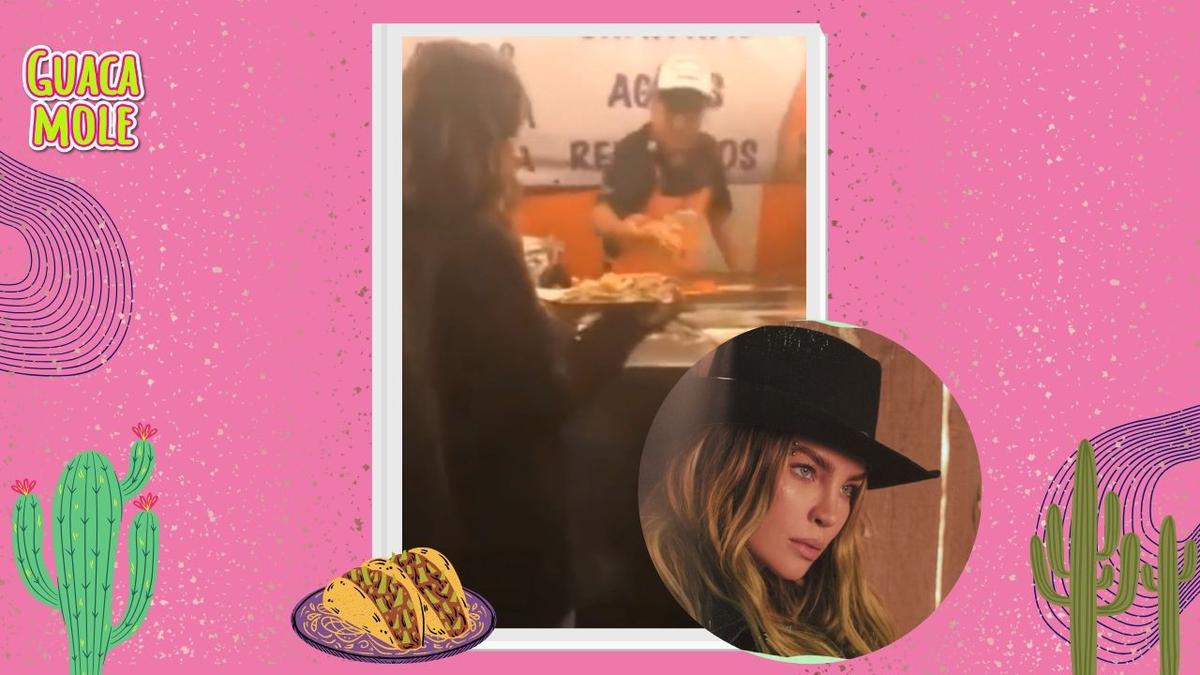 Tacos El Periférico. | Corre a probar los tacos favoritos de la cantante de 'Cactus'. (Especial: @belindauniverse, Belinda y Canva).