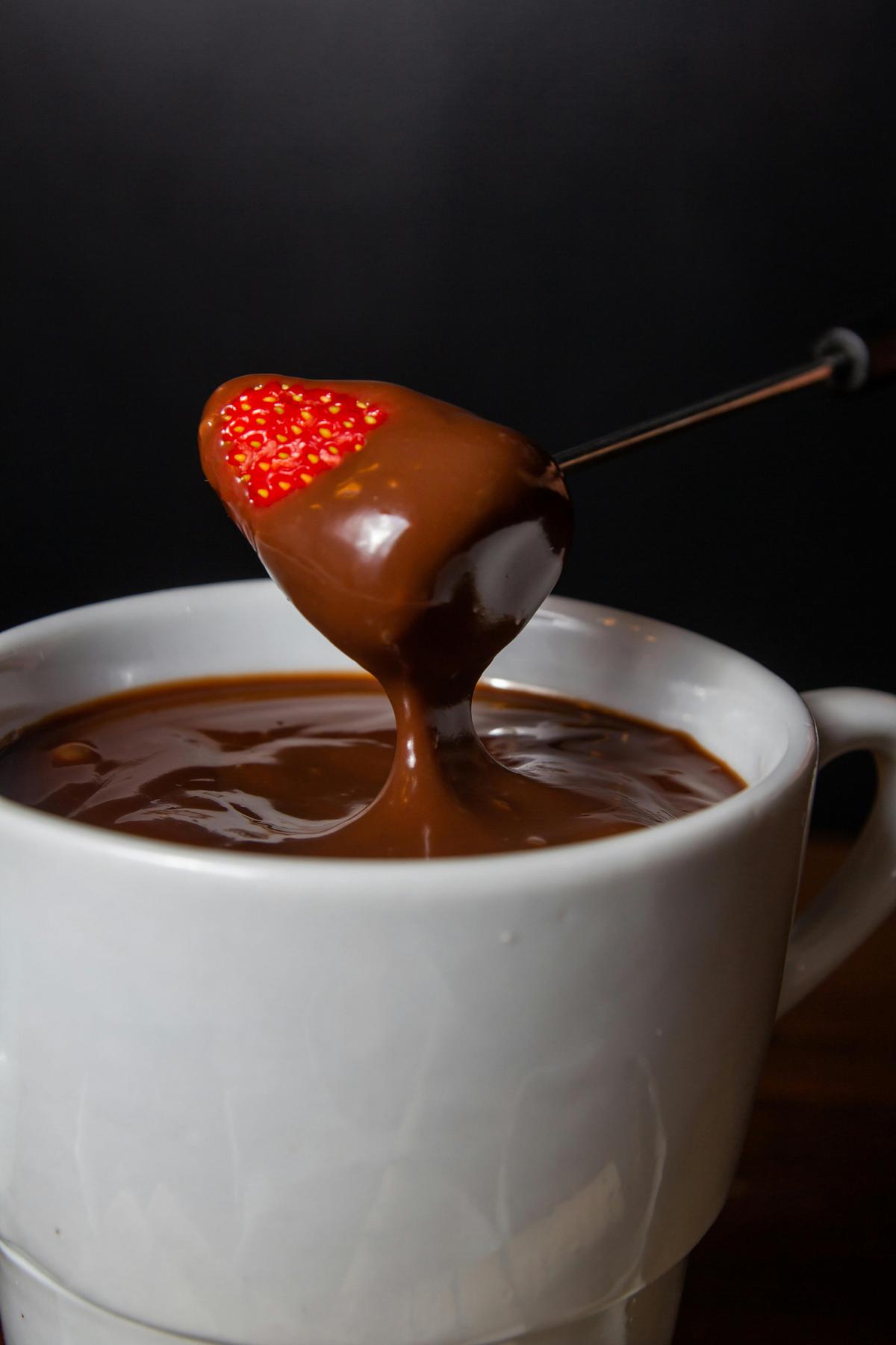 Fondue de chocolate | La receta favorita de Leonardo DiCaprio
(Fuente: Pexels)
