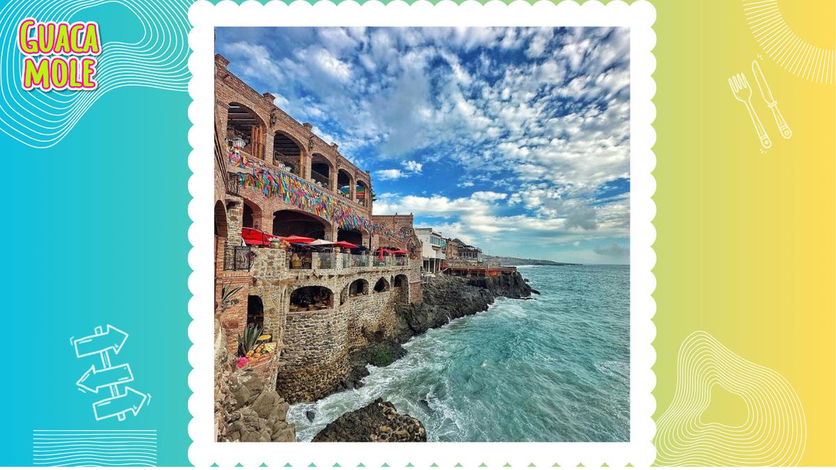 Restaurante Los Portales | Nada más relajante que comer mientras escuchas el mar y ver el atardecer (portalesdegarcia/Instagram).