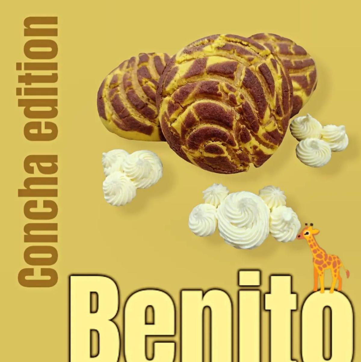 Concha edición Benito. | Compra tus Beniconchas en La Concha Boutique. (Especial: @la_concha_boutique).
