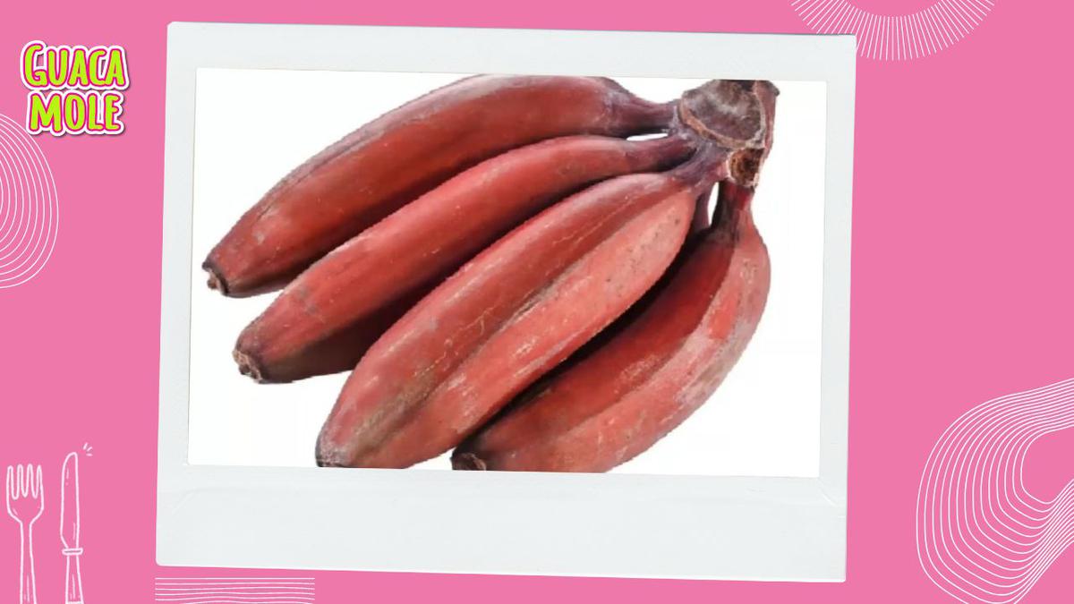 Conoce los beneficios y propiedades de los plátanos rojos. | Su sabor característico no es lo único increíble de esta fruta, también su color y sus propiedades.