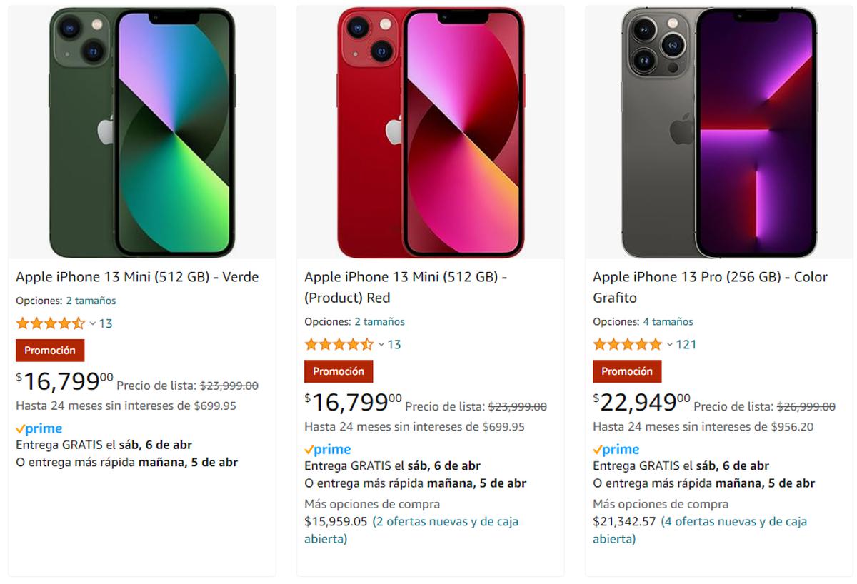 Amazon | Productos Apple con descuento
(Fuente: captura de pantalla/Amazon)