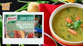 Tunea tu sopa Knorr y hazla más saludable con esta receta apta para niños