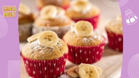 Aprende a preparar los deliciosos cupcakes de plátano con esta fácil receta