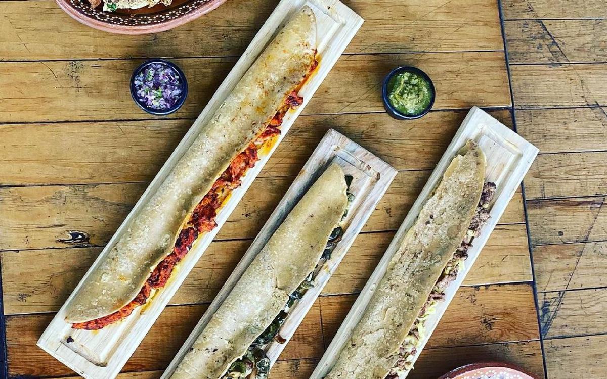 maxhete arte quesadillas | Maxhetearte te ofrece 60 cm de puro sabor. (Instagram)