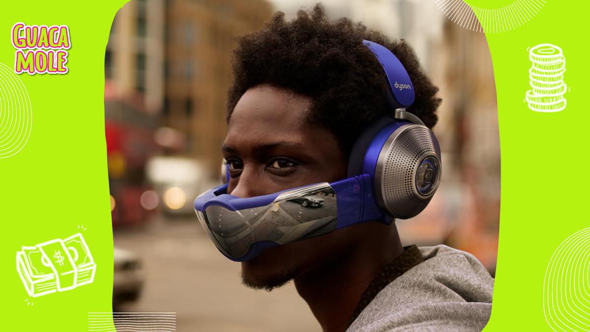 Audífonos Dyson Zone | Si vives en una ciudad con aire contaminado, estos audífonos podrían ser la solución que estás buscando. (dyson)