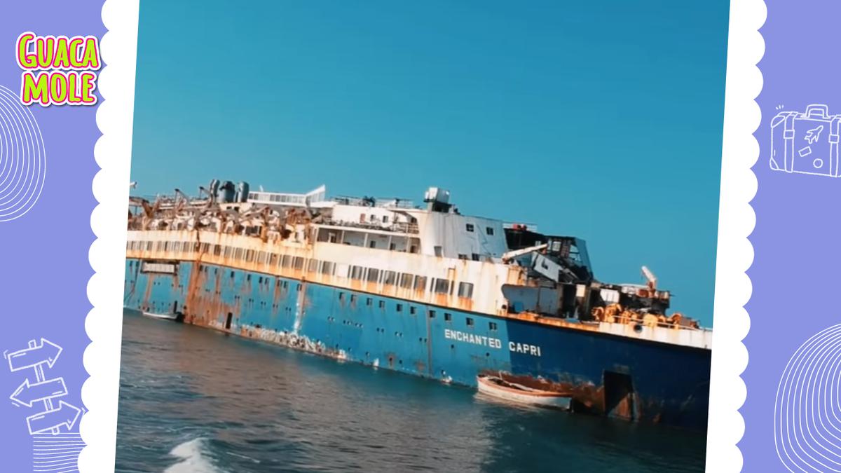 Conoce en Veracruz el “Titanic mexicano”, el barco ruso, que está abandonado y embrujado