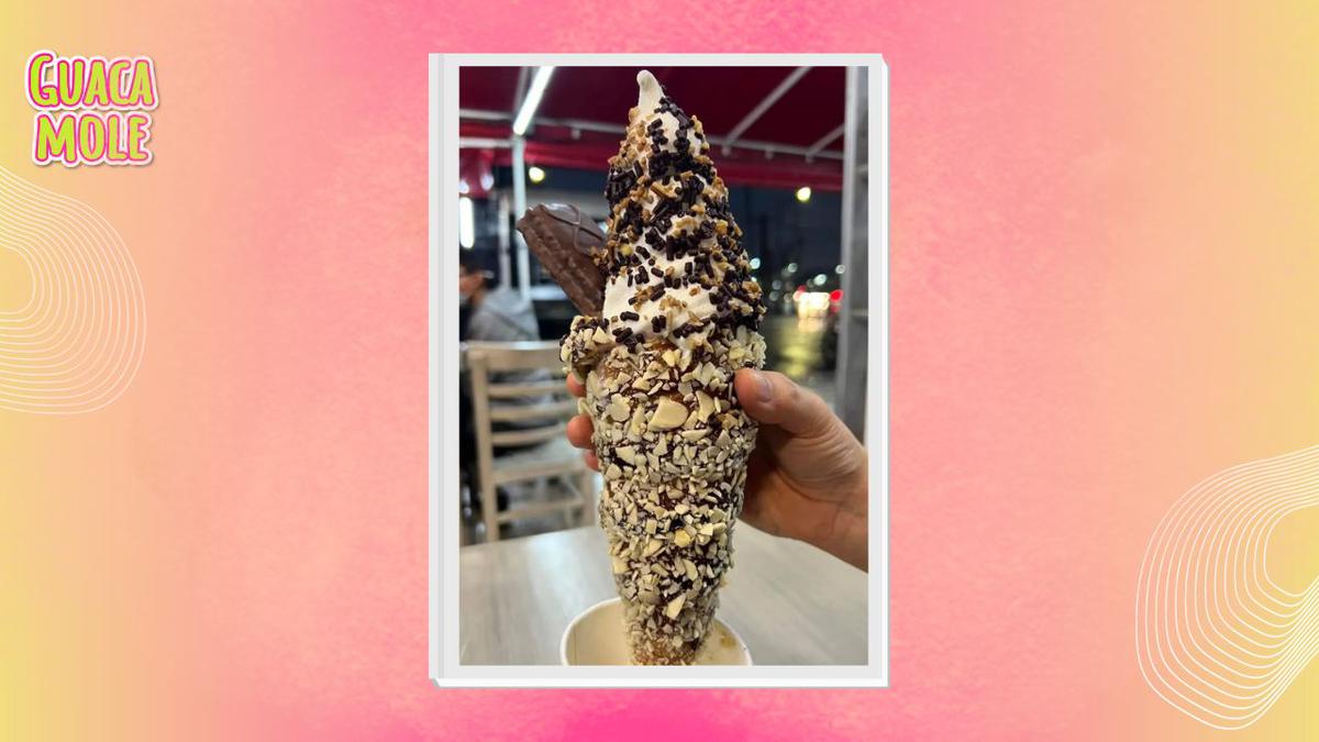 Helado de Chimecream. | Conoce la heladería que tiene unos barquillos exquisitos. (Especial: Instagram).