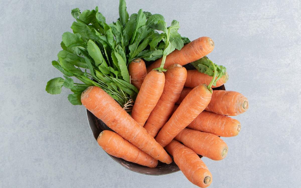 Zanahoria | La zanahoria es un gran alimento, pues tiene múltiples beneficios a la salud. (Freepik)