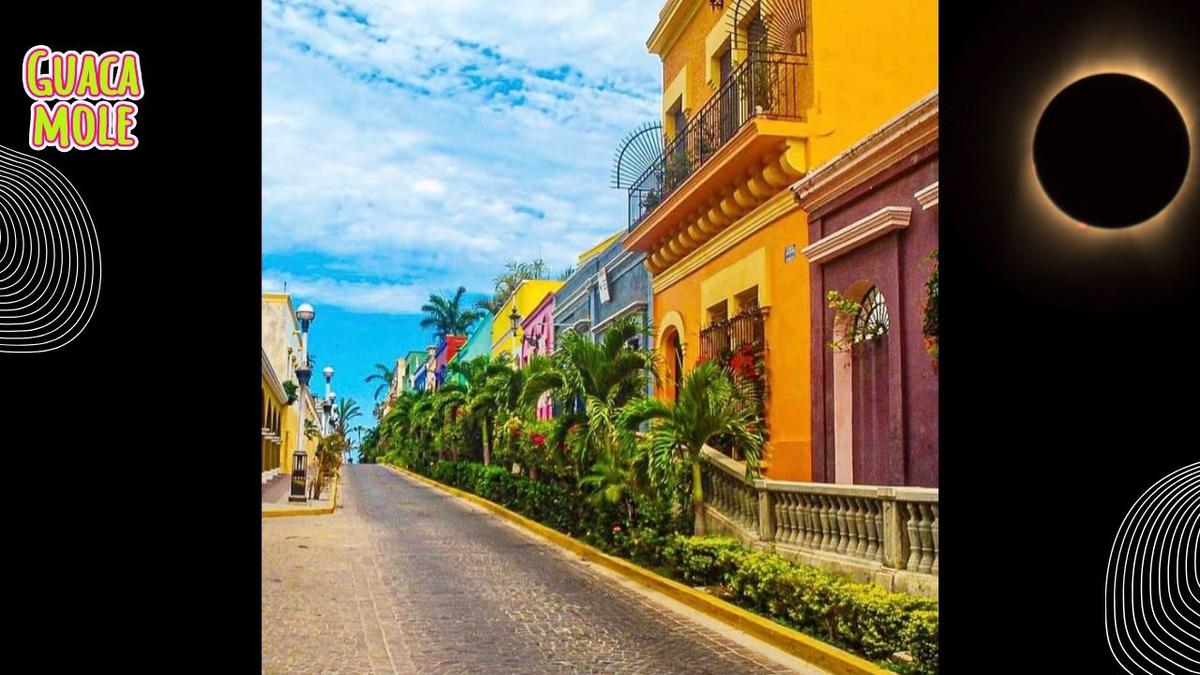 Mazatlán. | Ya sea el eclipse o turistear, entérate de todo lo que puedes hacer en Mazatlán. (Especial: @visit_mazatlan y Canva).