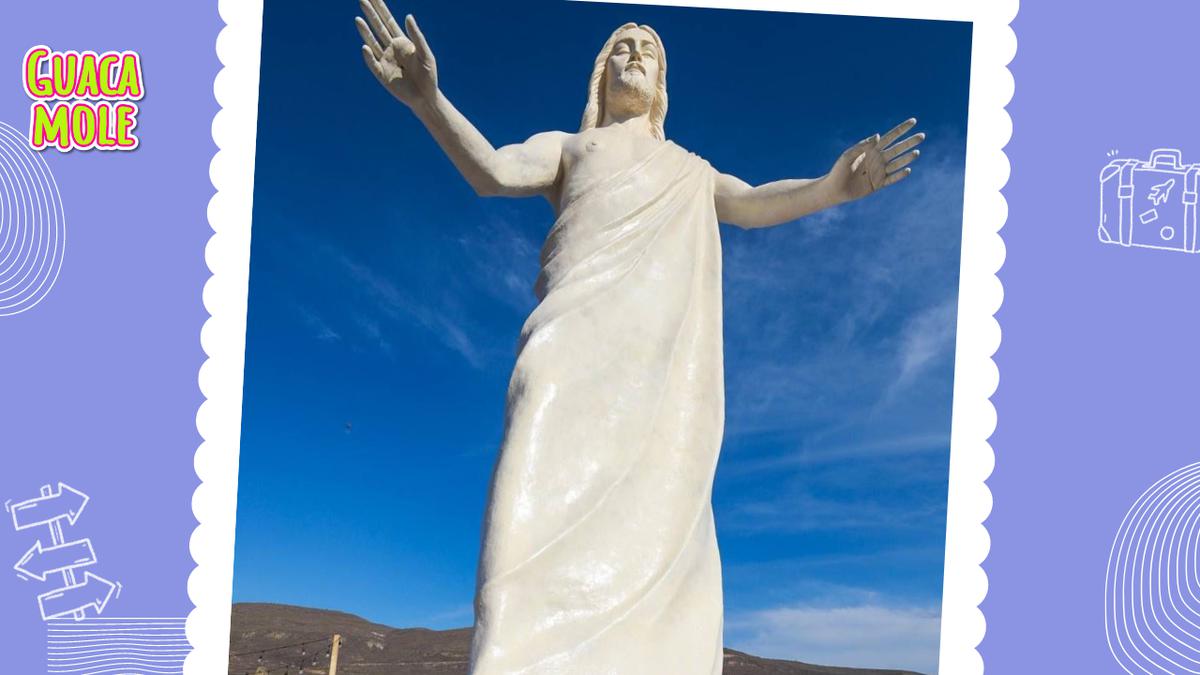 Cristo de la Paz, Zacatecas | El Cristo de la Paz, ubicado en Zacatecas es la estatua religiosa más grande de México. (GOBZAC)