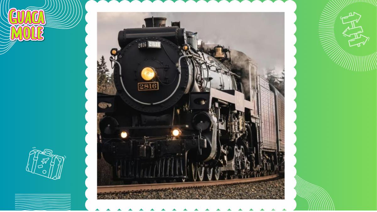 Locomotora 'La Emperatriz' | Un tren de vapor que ha recorrido Canadá, Estados Unidos y México (cpkcrail/Instagram).