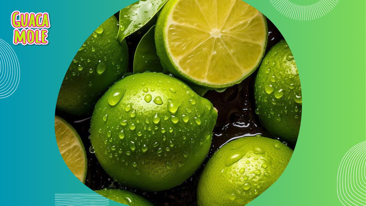 Limón verde | Los limones son pieza clave en la receta para ahuyentar moscas. (Pixabay).