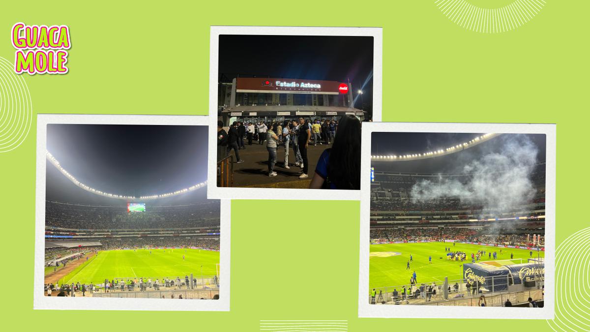 Estadio Azteca. | Tienes que lanzarte al estadio a tener una noche inolvidable (Fuente: Sofía Semán).