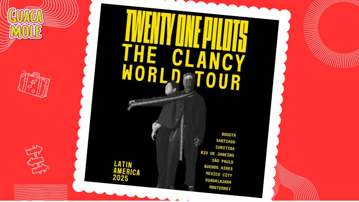 ¡Twenty One Pilots confirma su gira por México! ¿Cuándo es la preventa?