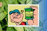 Te contamos por qué ‘Popeye’ comía mucha espinaca (spoiler: es más nutritiva de lo que te imaginas)