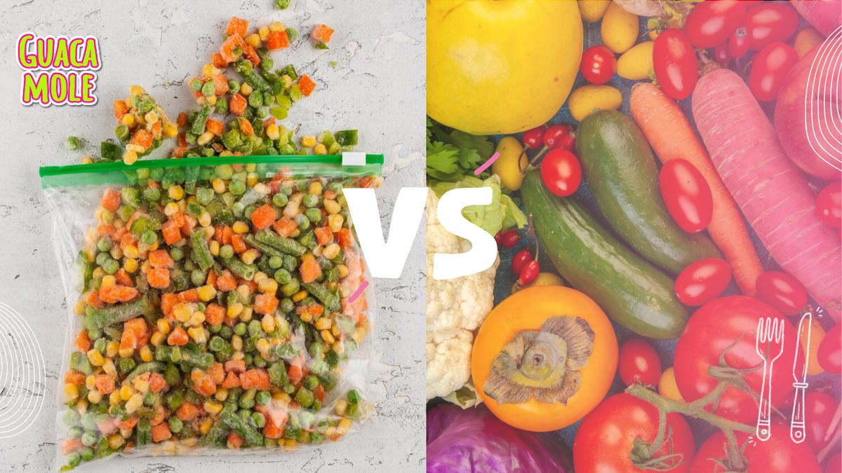 ¿Verdura fresca o congelada? | Al momento de elegir tus verduras te preguntas: ¿qué es mejor, las frescas o las congeladas? Aquí te decimos. (Freepik)