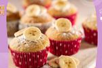 Aprende a preparar los deliciosos cupcakes de plátano con esta fácil receta