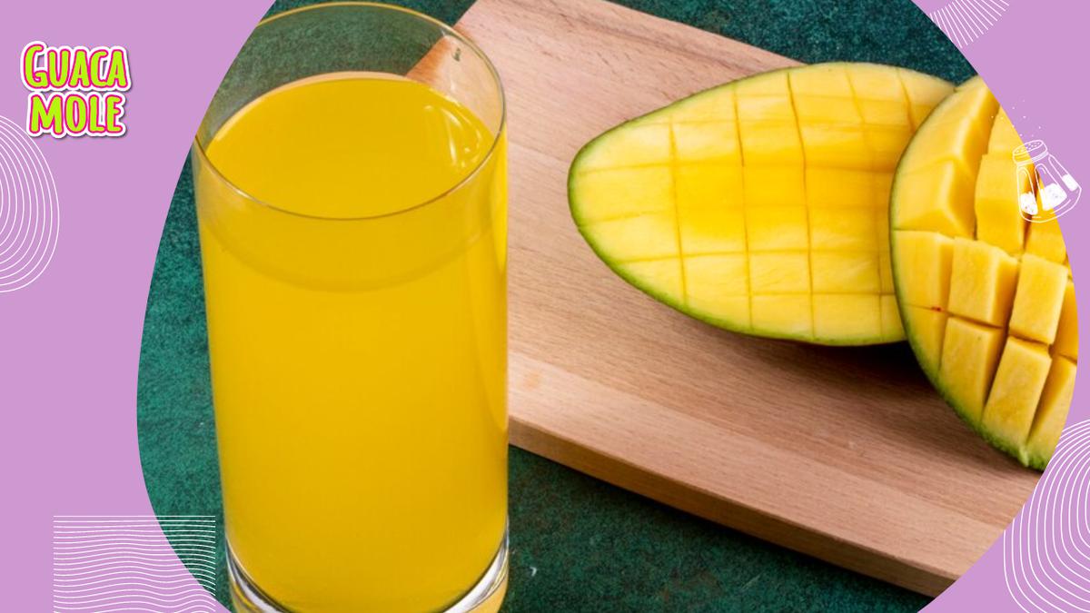 Agua de mango | No dudes en preparar esta bebida refrescante y déjate conquistar. (Freepik)