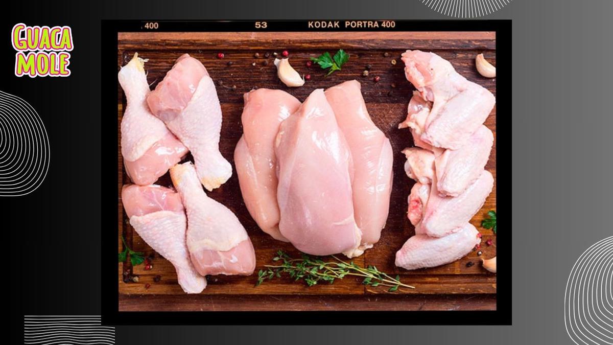 Pollo. | Conoce las razones por las que el pollo del mercadito puede ser blanco o amarillo. (Canva).
