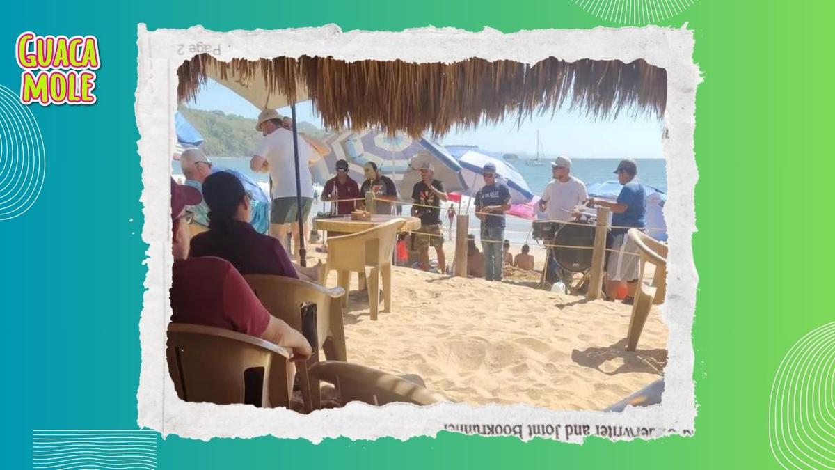 Banda en las playas. | Conoce por qué quieren quitar los grupos de Banda en las playas de Mazatlán. (Especial: @ReneUrbinaT).
