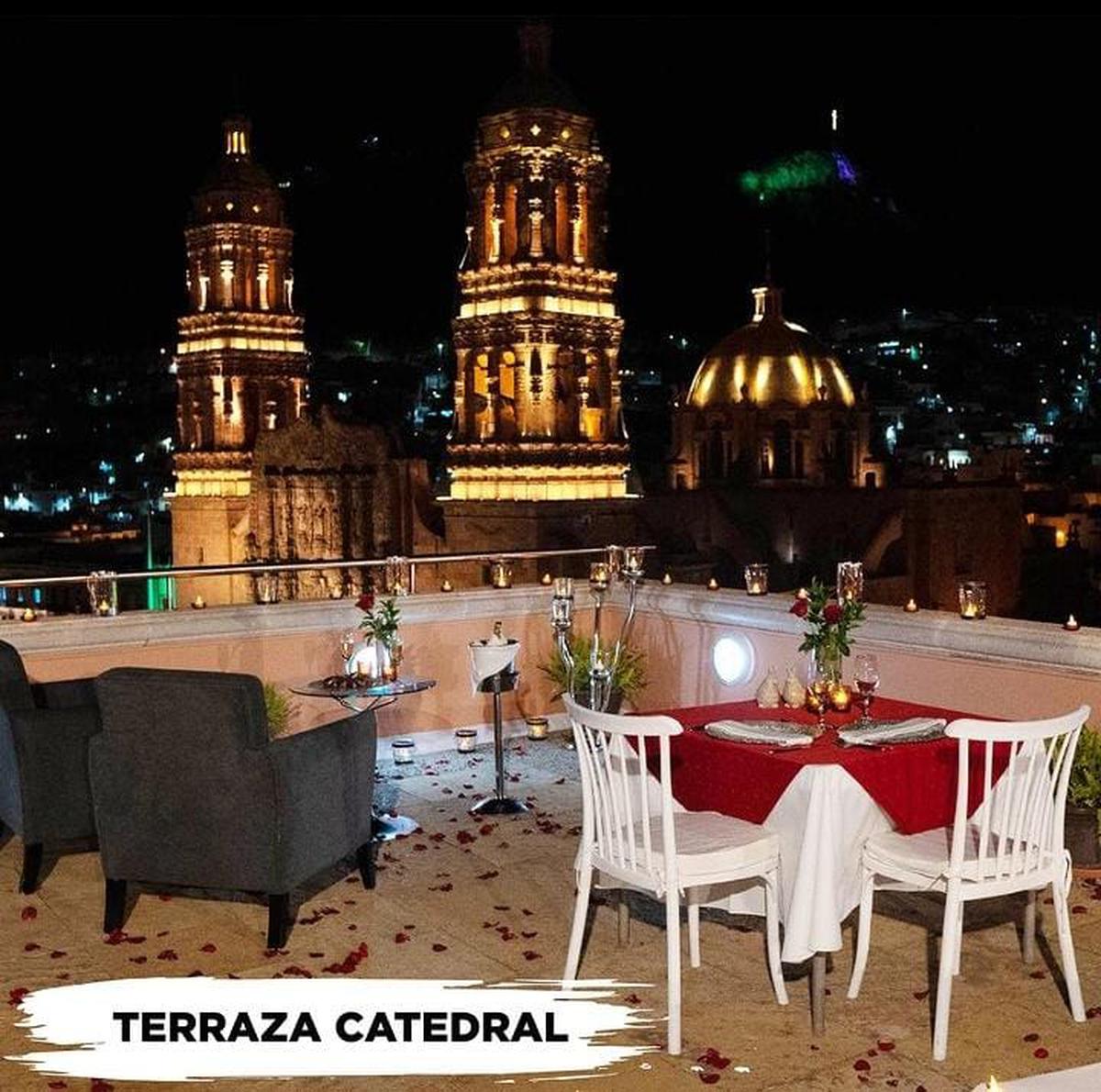 Terraza hotel Santa Rita | La mejor terraza romántica en el centro de Zacatecas (Santaritahotel/Instagram).