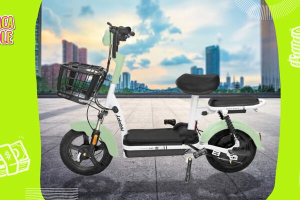 Paséate por la ciudad con esta baratísima bicicleta eléctrica que Waldo’s tiene en OFERTA