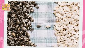 La diferencia entre las semillas de girasol y de calabaza