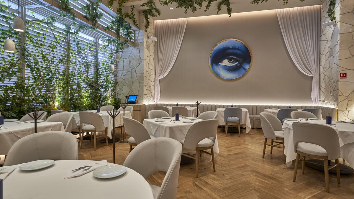 Karpos, restaurante griego | El restaurante griego inspirado en la arquitectura y comida de Mykonos (www.dankohg.com).