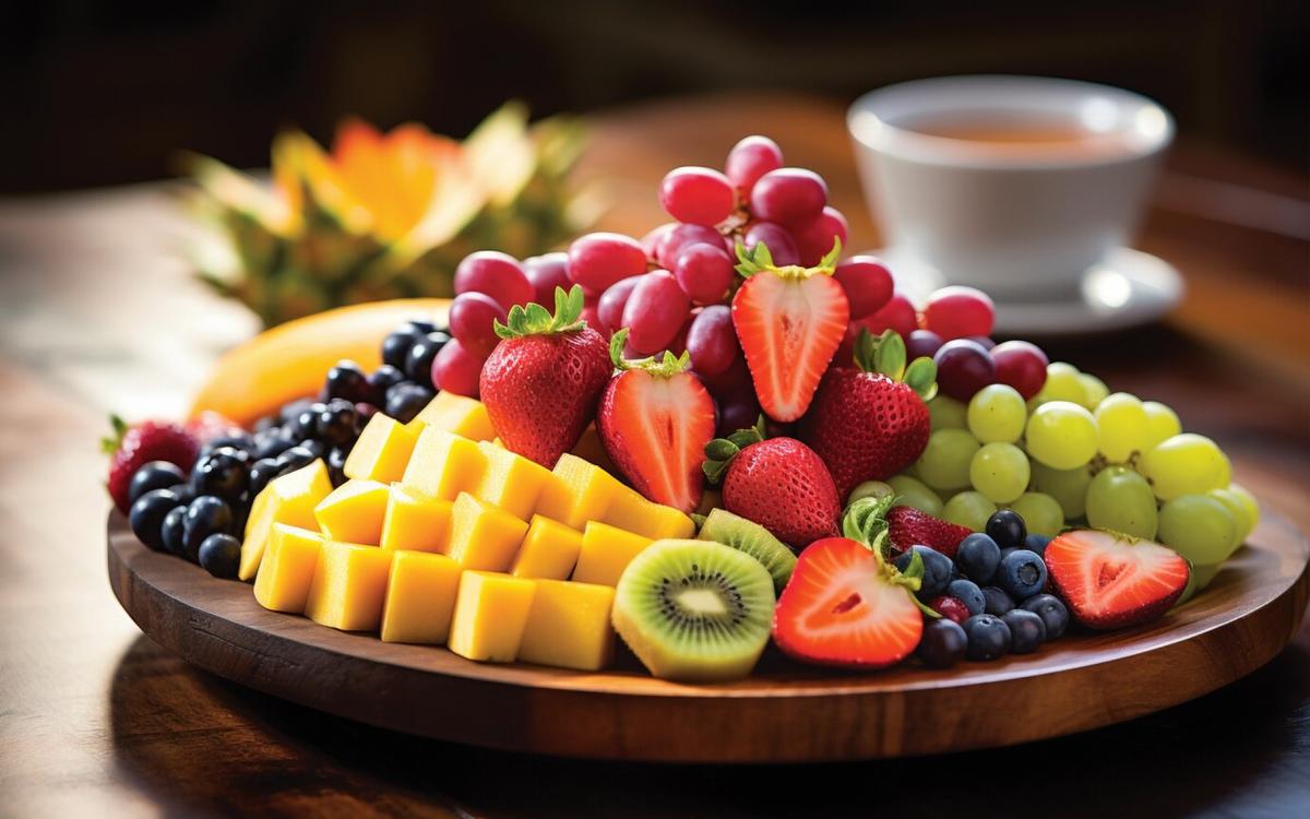 Consumo de fruta a los 65 años. | Se recomiendan tres porciones por día para una dieta balanceada. (Freepik)