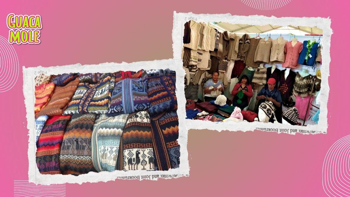 Mercado de Chiconcuac. | Aviéntate a comprar tu ropita para el frío artesanal y más en el Mercado de Chiconcuac. (Especial: Secretaría de Cultura y Turismo).