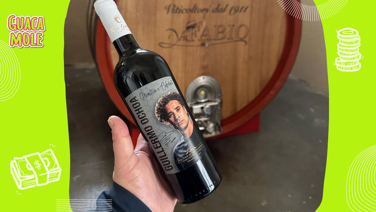 Vino de Memo Ochoa | Memo Ochoa presentó su vino a través de sus redes sociales. (Instagram)