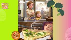 Así se hace la pizza de brócoli de Riley de Intensamente