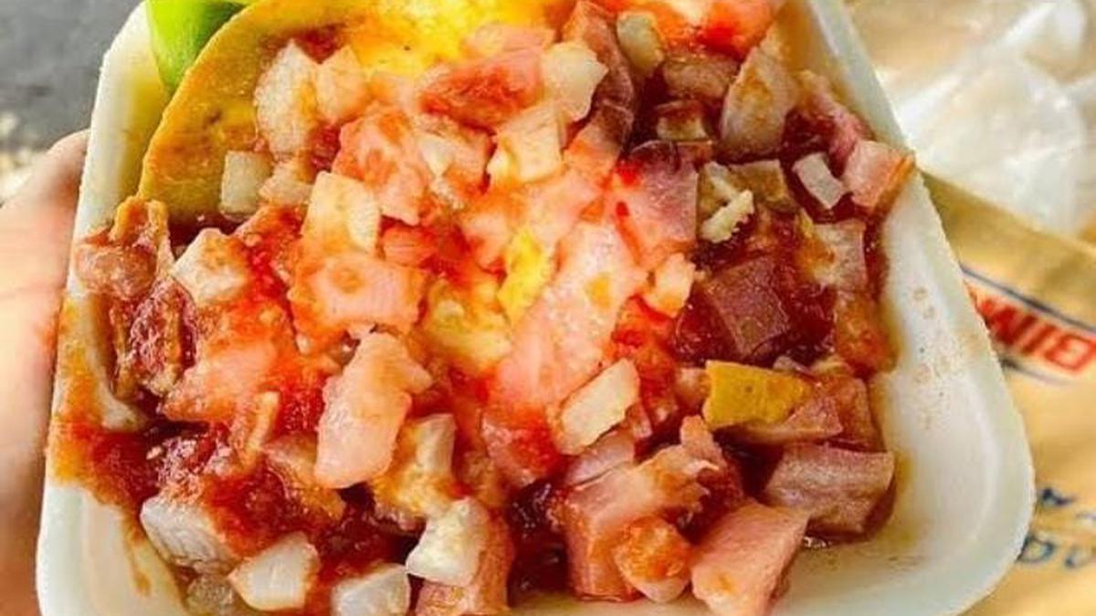 Tostada de cuero y trompa | La salsa jerezana es el mejor complemento de una tostada (Tostadas_jerez/Instagram).