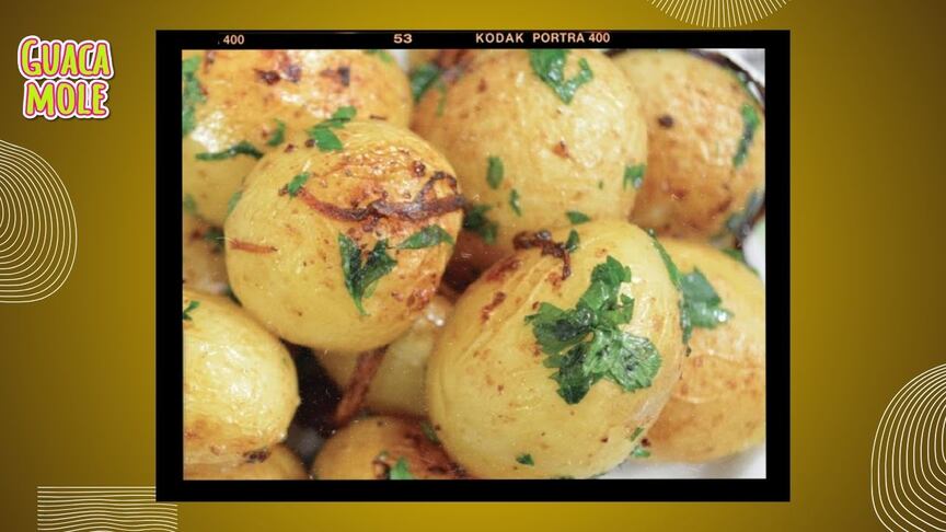Cocínate esas riquísimas papas cambray a la mantequilla que incluso te harán rendir en tu comida. (Especial: Vicky Receta Fácil).