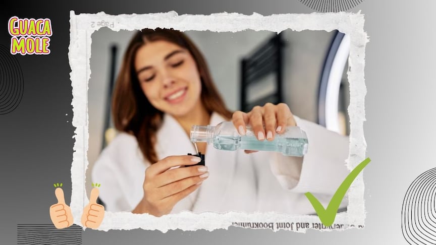 Conoce cuáles fueron las marcas de enjuague bucal que salieron muy bien para la Profeco. (Especial: Freepik).