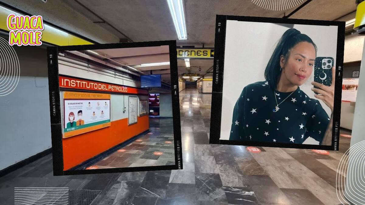 Luna Bella garba polémico video en metro de la CDMX. (Instagram Luna Bella / Google Maps).
