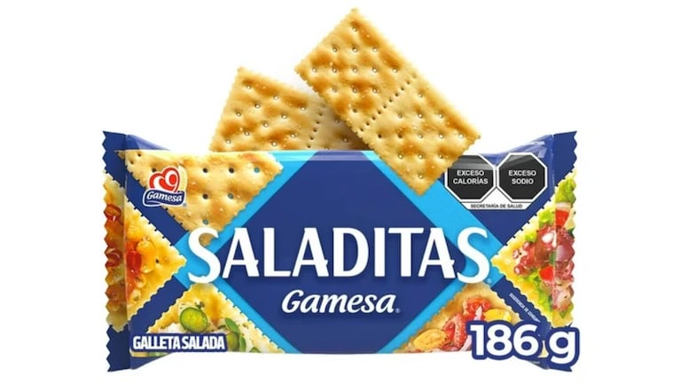 Galletas Saladitas Gamesa.