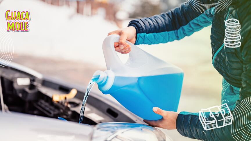 Evita que el motor de tu carro se dañe cambiándole de manera frecuente el anticongelante. Te decimos cómo hacerlo. (Canva)