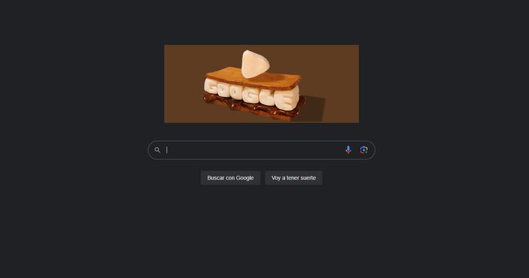 El doodle de Google.