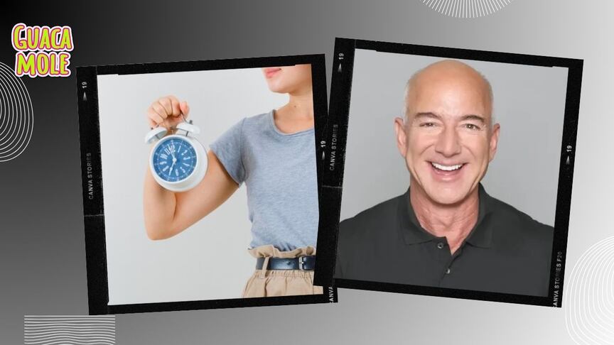 Conoce cómo funciona este método de salud del Presidente ejecutivo de Amazon. (Especial: @jeffbezos y Freepik).