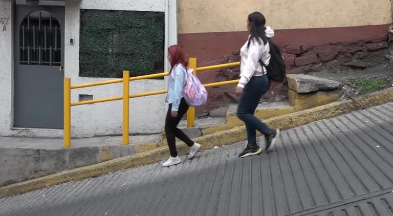 Esta es una de las calles que se volvió viral en redes sociales.
