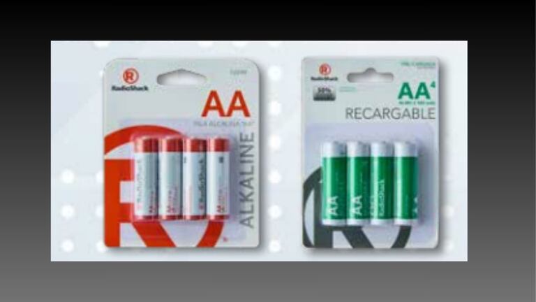 Pilas Radioshack.