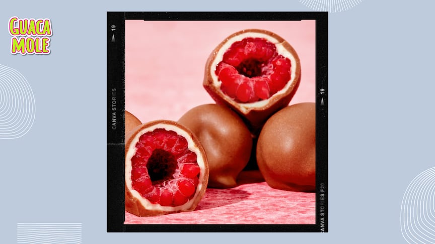 Enamórate del sabor de estos ricos frutos rojos con chocolate. (Especial).
