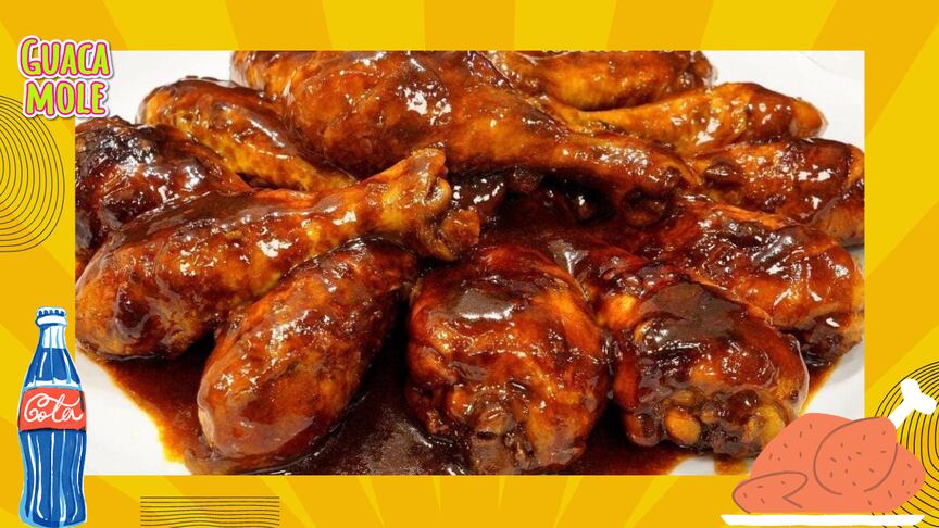 Pollo marinado en Coca-Cola para una comida fuera de lo común. (Instagram @recetasdecasalm)