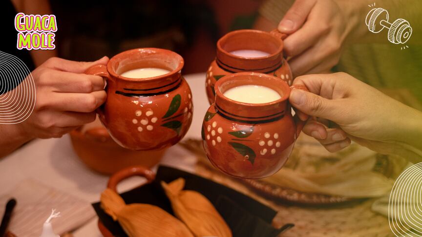 ¡Calientito y nutritivo! Chécate los beneficios de tomar atole, la bebida tradicional mexicana. (Canva)